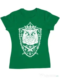 Tricou ADLER dama King of the night Verde mediu