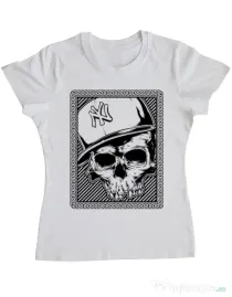Tricou ADLER dama Minimal Alb