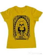 Tricou ADLER dama Unholy Galben