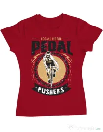 Tricou ADLER dama Pedal pushers Rosu