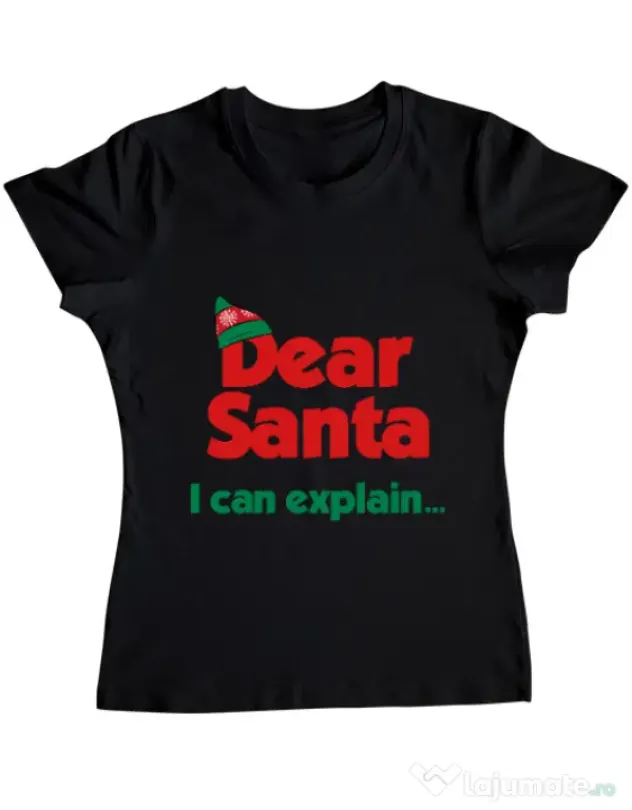 Tricou ADLER dama I can explain Negru