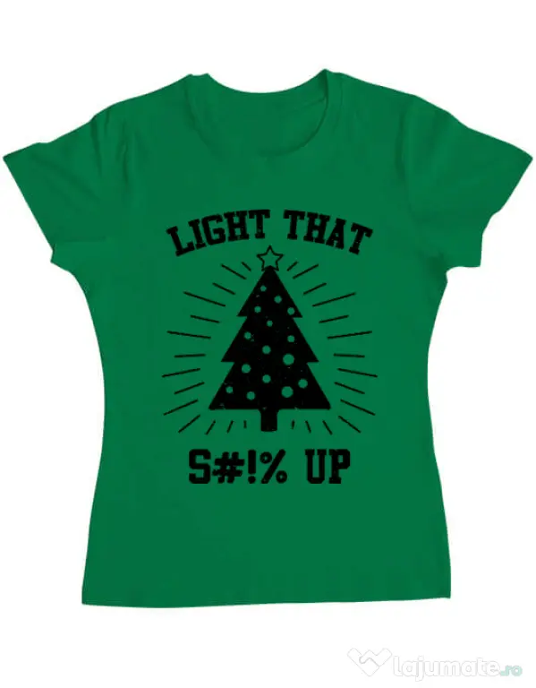 Tricou ADLER dama Light that up Verde mediu