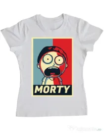 Tricou ADLER dama Morty Alb