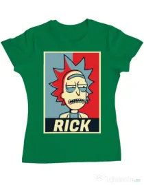 Tricou ADLER dama Rick Verde mediu