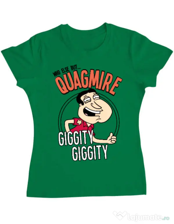 Tricou ADLER dama Who else Verde mediu