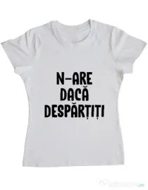 Tricou ADLER dama Nu are sens 2 Alb
