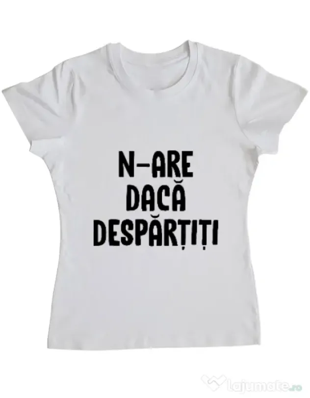Tricou ADLER dama Nu are sens 2 Alb