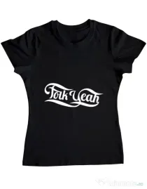Tricou ADLER dama Folk yeah Negru