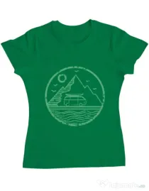 Tricou ADLER dama Van Verde mediu