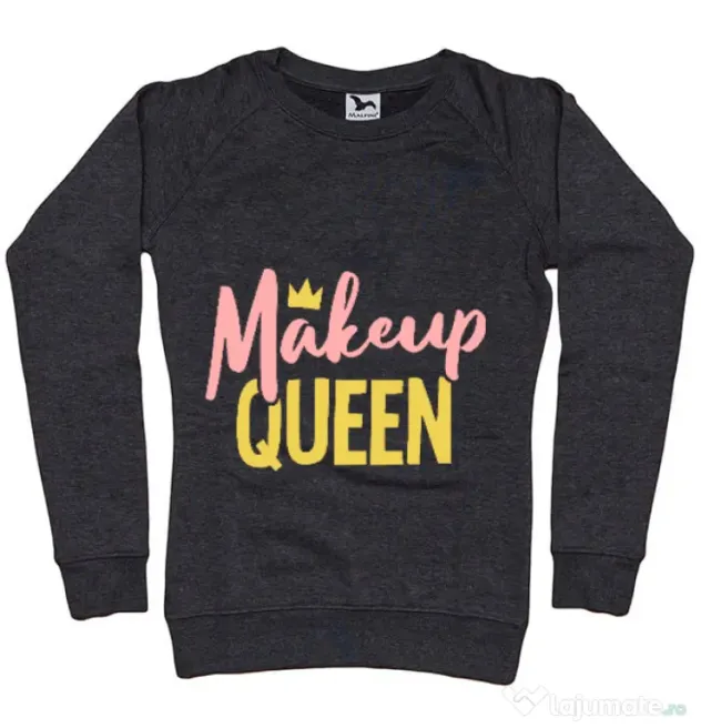 Bluza ADLER dama Makeup queen Negru melanj