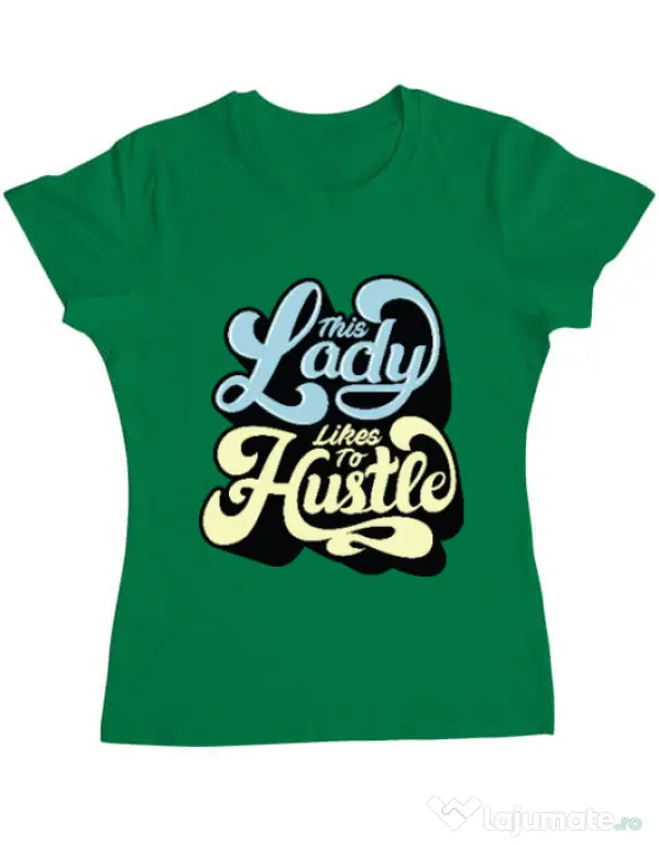 Tricou ADLER dama This lady Verde mediu