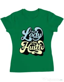 Tricou ADLER dama This lady Verde mediu