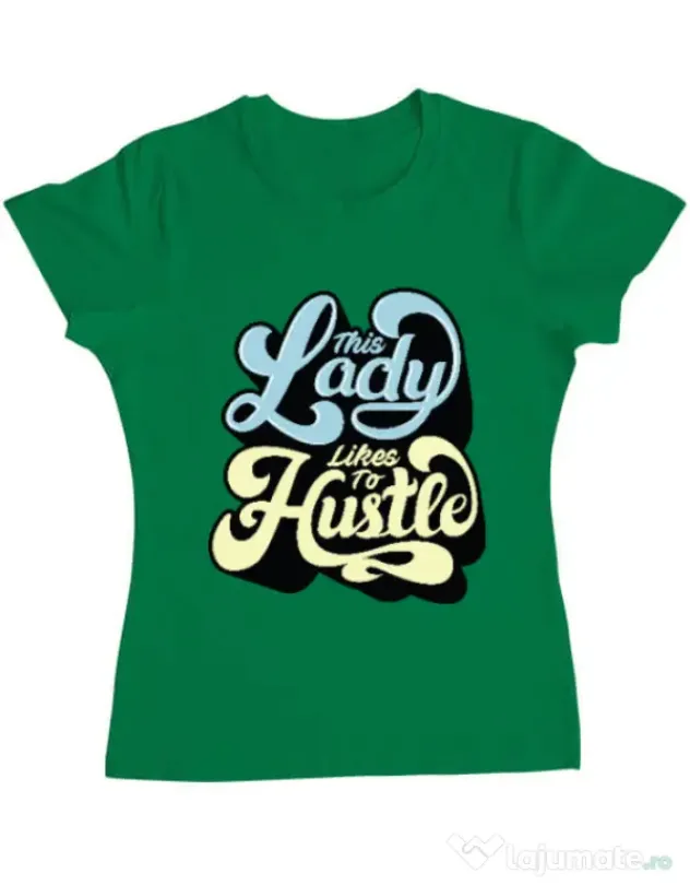 Tricou ADLER dama This lady Verde mediu