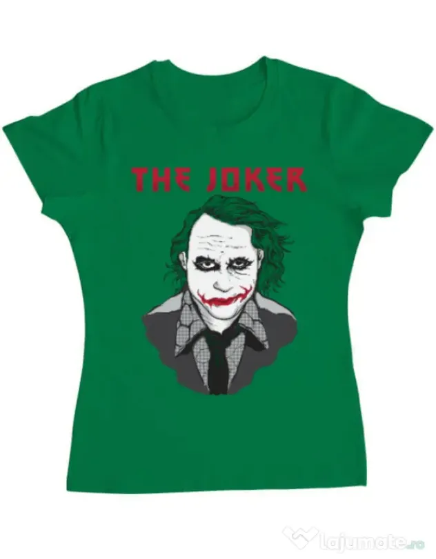Tricou ADLER dama The joker Verde mediu