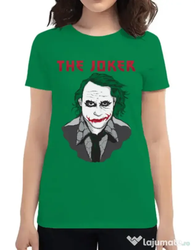 Tricou ADLER dama The joker Verde mediu