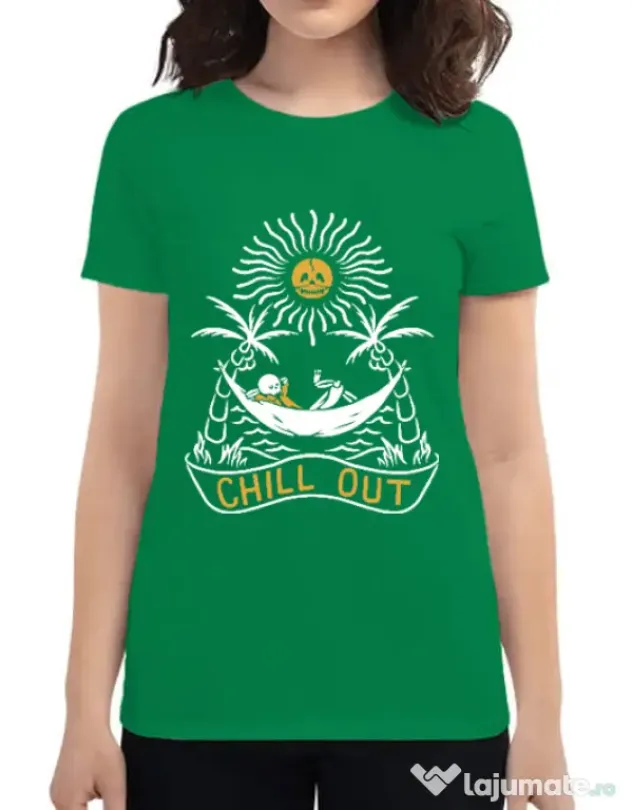 Tricou ADLER dama Chill out Verde mediu