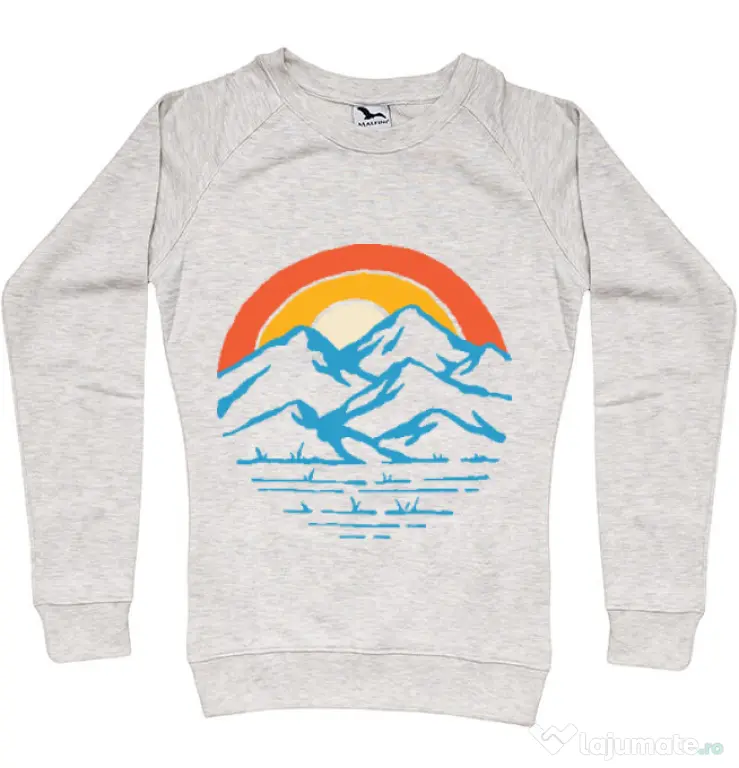 Bluza ADLER dama Mountain and rainbow Migdala melanj