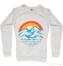 Bluza ADLER dama Mountain and rainbow Migdala melanj
