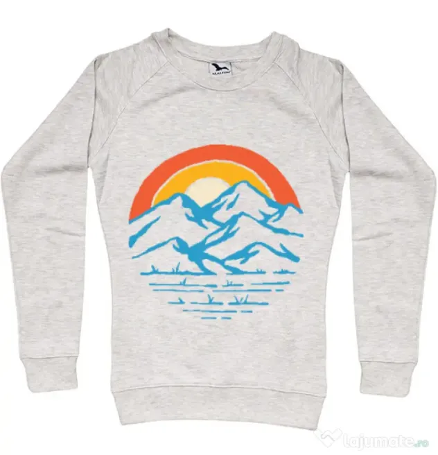 Bluza ADLER dama Mountain and rainbow Migdala melanj