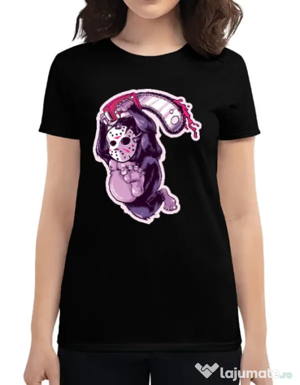 Tricou ADLER dama Kong revenge Negru