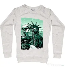 Bluza ADLER dama Save the liberty Migdala melanj