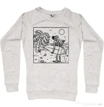 Bluza ADLER dama Surf dude Migdala melanj