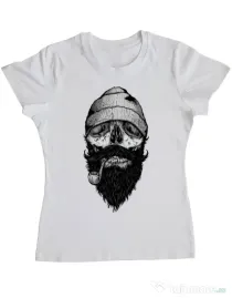 Tricou ADLER dama Bone sailor Alb