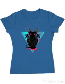 Tricou ADLER dama Cathulhu Albastru azuriu
