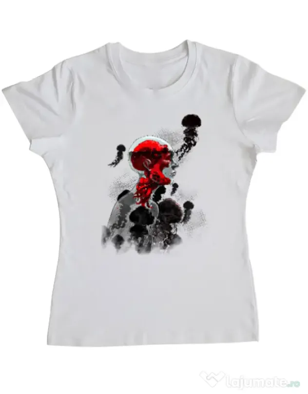 Tricou ADLER dama Control Alb