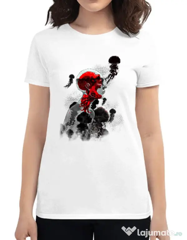 Tricou ADLER dama Control Alb