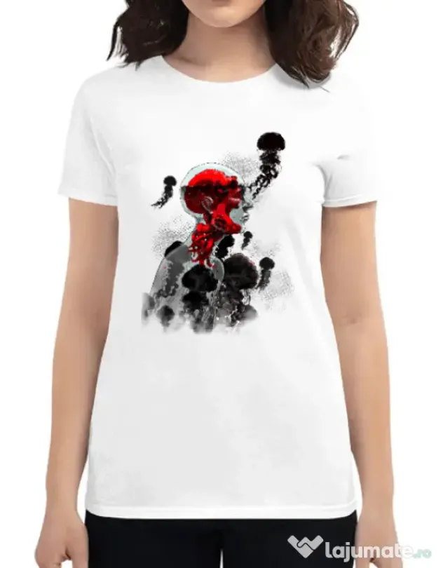 Tricou ADLER dama Control Alb