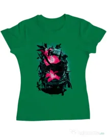 Tricou ADLER dama The last of us Verde mediu