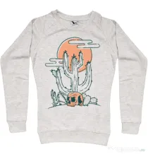 Bluza ADLER dama Skull and Cactus Migdala melanj