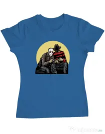 Tricou ADLER dama Gamers Albastru azuriu
