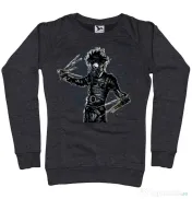 Bluza ADLER dama Gas mask scissor Negru melanj
