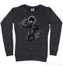 Bluza ADLER dama Gas mask scissor Negru melanj