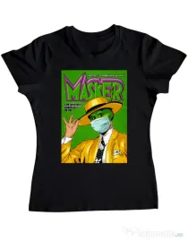 Tricou ADLER dama Masker Negru