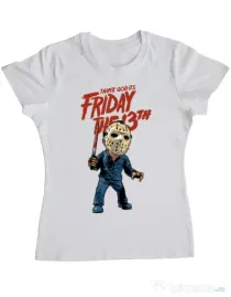 Tricou ADLER dama Friday Alb