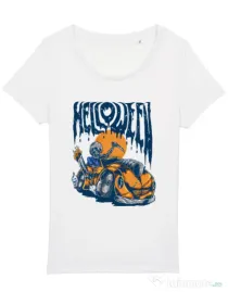 Tricou STANLEY STELLA dama Hello ween Alb