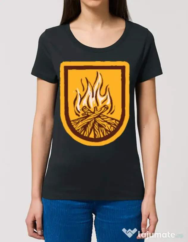Tricou STANLEY STELLA dama Bonfire Negru
