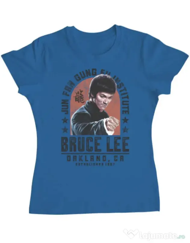 Tricou ADLER dama Bruce Albastru azuriu