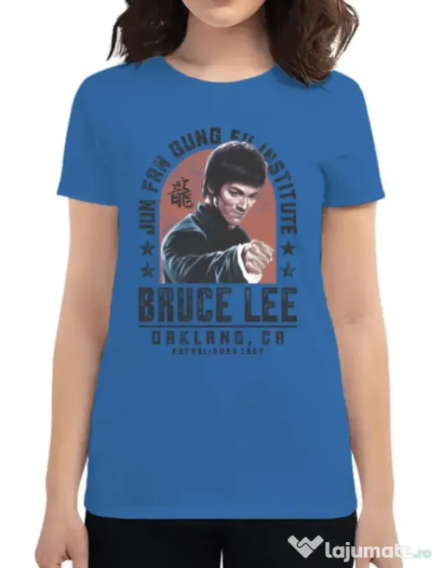 Tricou ADLER dama Bruce Albastru azuriu