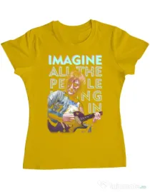 Tricou ADLER dama Imagine Galben