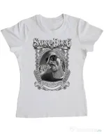 Tricou ADLER dama Snoop Alb