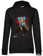 Hoodie dama cu gluga Sanchez Negru