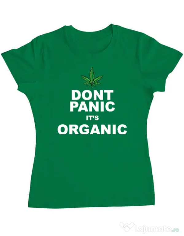 Tricou ADLER dama Organic Verde mediu