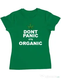 Tricou ADLER dama Organic Verde mediu