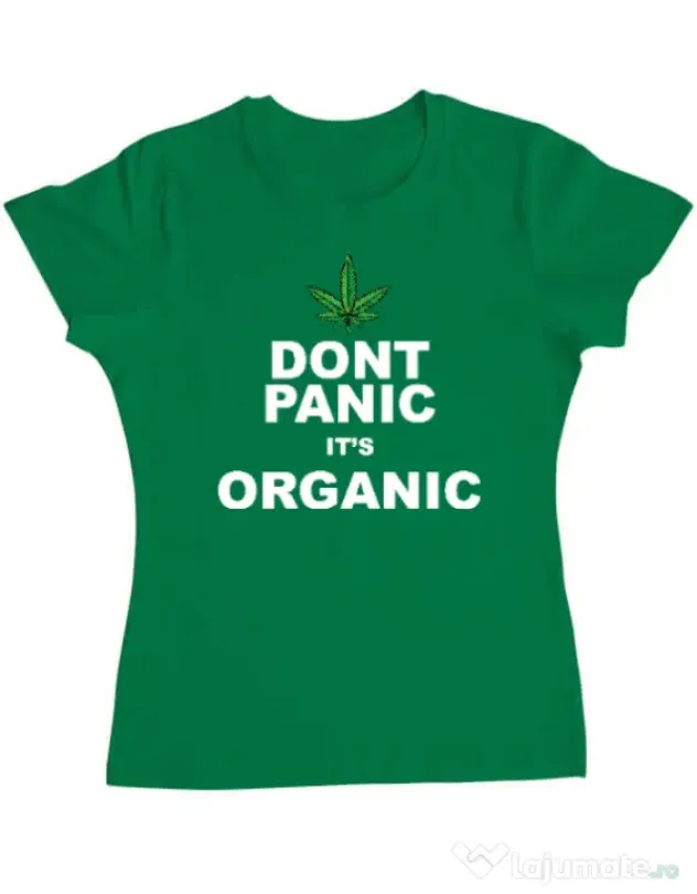 Tricou ADLER dama Organic Verde mediu