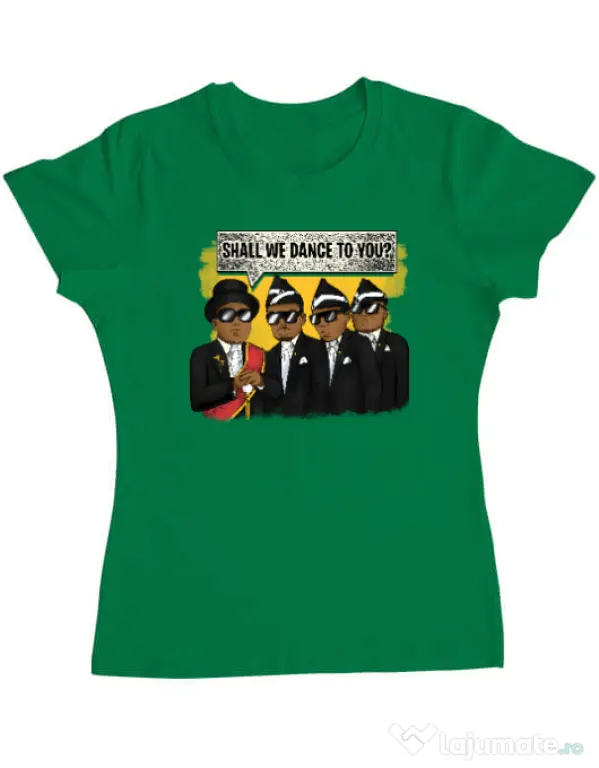 Tricou ADLER dama Dance meme Verde mediu