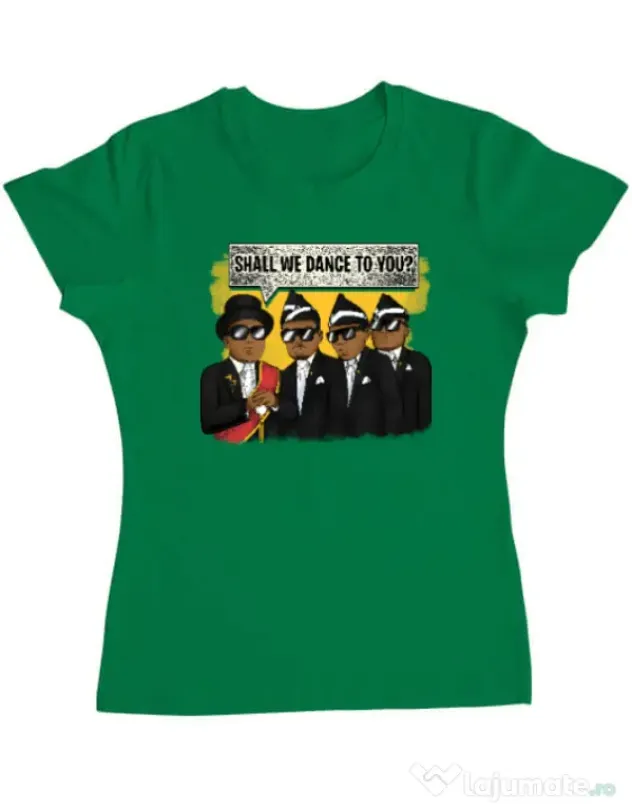 Tricou ADLER dama Dance meme Verde mediu